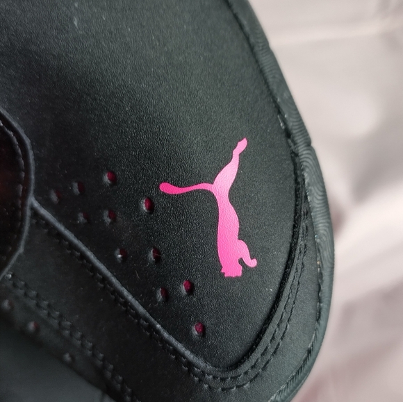 Puma Tazon 6 Women's Sz 8 Athletic Running Shoes Black Leather /Pink #18987702 - Picture 7 of 11